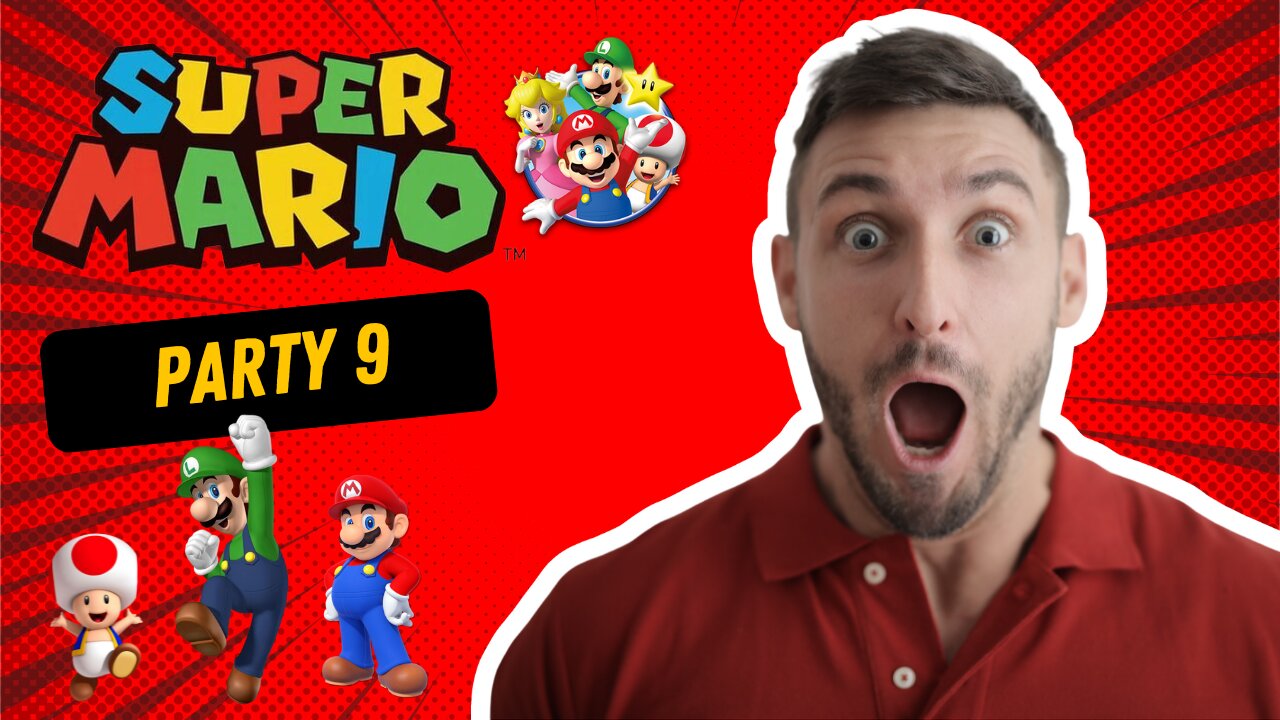 Mario Party 9 - All Minigames Cat Character + Super Mario 3D Word (Master Difficulty)