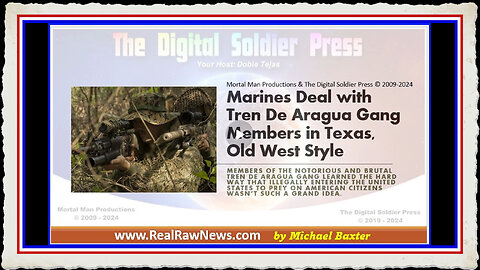 Marines Deal With Tren De Aragua Gang Members in Texas, Old West Style