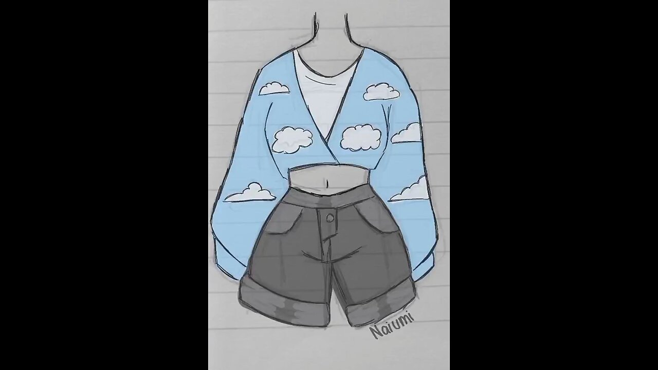 outfit drawing