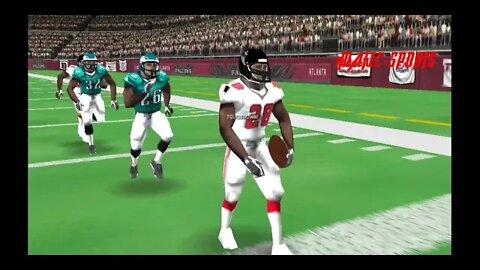 Madden 06 New Series (Atlanta Falcons Franchise Year 1)Eagles At Falcons Week 1💯🤔