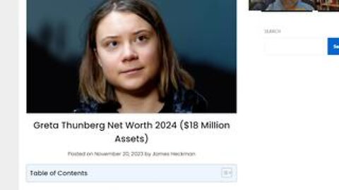 Greta and the Great Climate fraud!