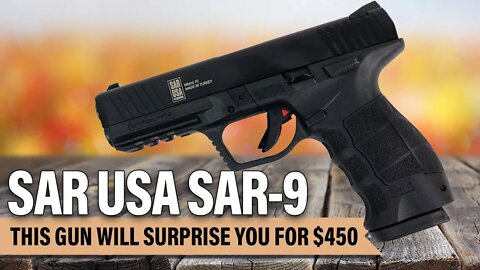 USA SAR - SAR9 Handgun Review - This gun will surprise you for around $400!