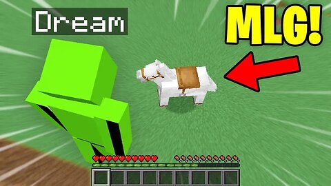 Minecraft dream on cliff jump goes wrong #Minecraft #viralshort