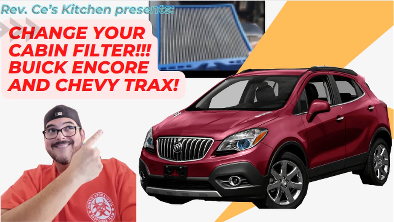 How to: REPLACE YOUR CABIN FILTER 2013 and up BUICK ENCORE/Chevy Trax!!!