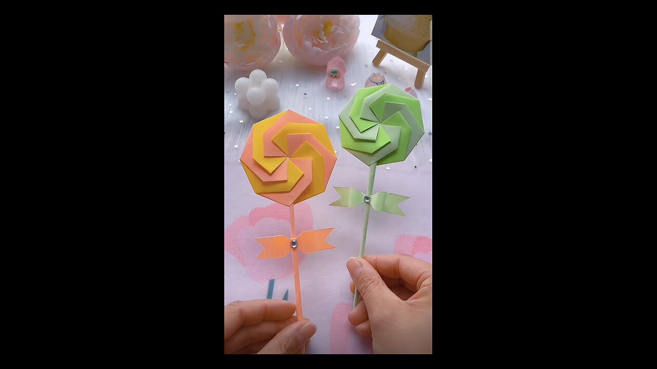"Origami Tutorial: Create Stunning Blooms in Minutes!"