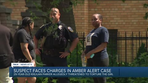 Milwaukee man faces six charges following Amber Alert