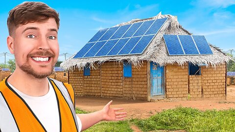 we powered a remote village in zambia mr beast