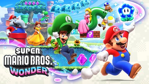 SUPER MARIO BROS WONDER World 5 Walkthrough / No Commentary