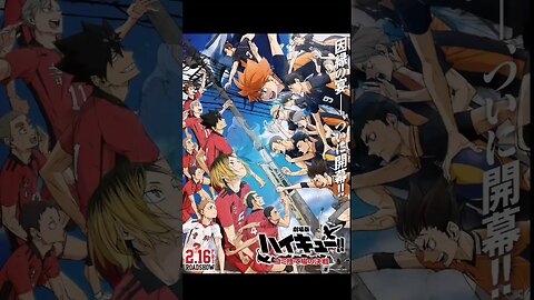 Haikyu MOVIE Visual & Release Date