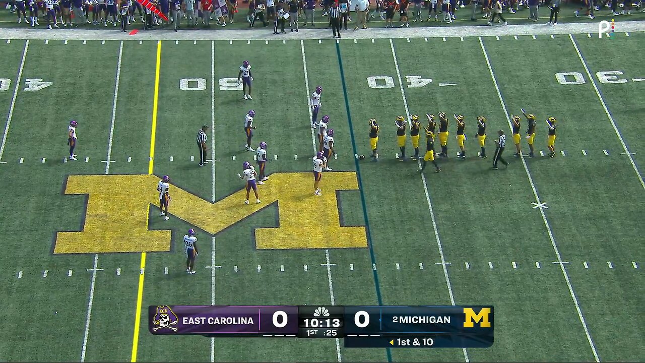 2023 - Week 01 - ECU @ Michigan - Condensed (Every Snap + Replays)