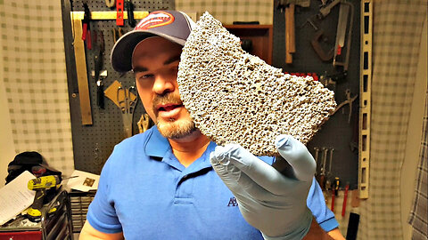 Foam Mate Aircrete Machine Creates a Rocket Stove Heater