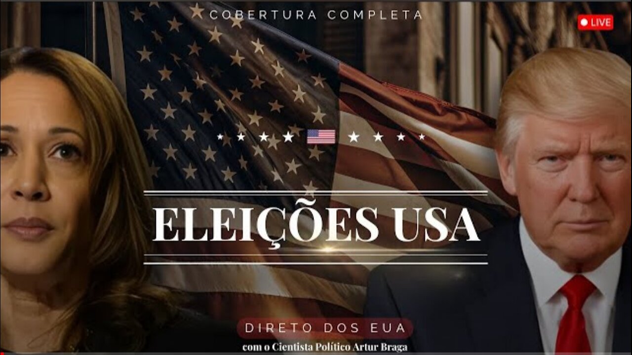 O futuro do Ocidente será decidido! Cobertura ao vivo das Eleições EUA. Trump x Harris 2024