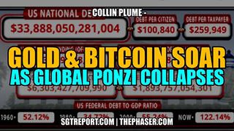 GOLD & BITCOIN SOAR AS GLOBAL PONZI COLLAPSES -- Collin Plume