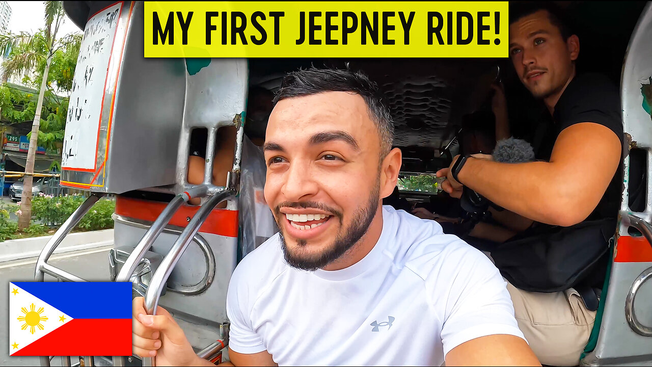 My First Philippines Jeepney Ride! 🇵🇭