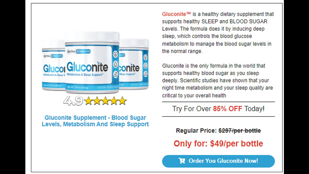 Gluconite Reviews - Does It Work?