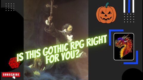 Review of the RPG Lex Occultum - Gothic Horror in the 1700's