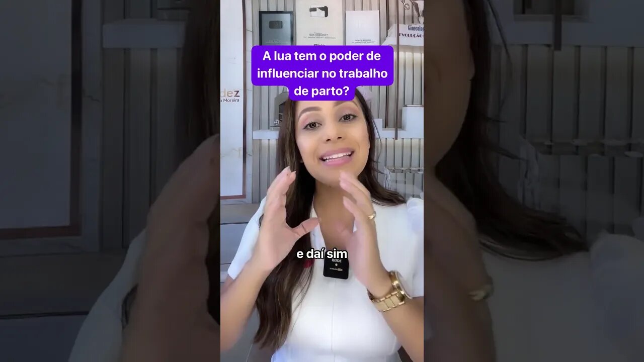 Por isso que a lua influencia no trabalho de parto