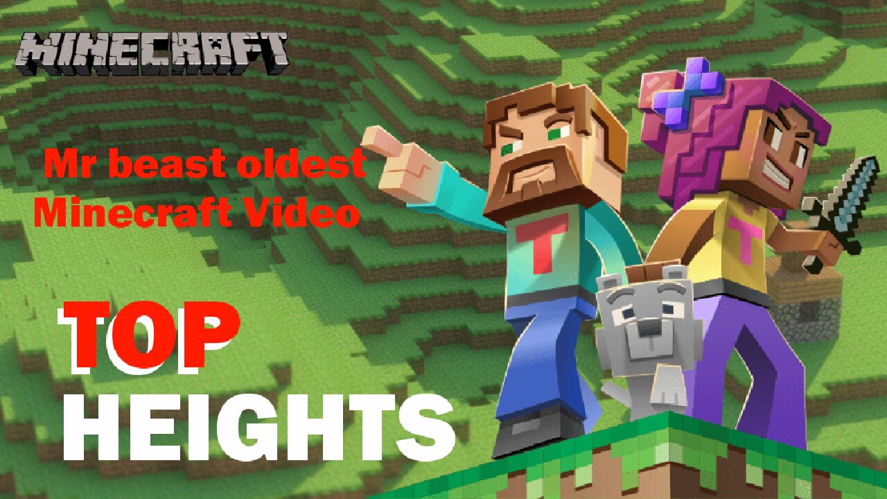 Mrbeast oldest Minecraft Video #minecraft