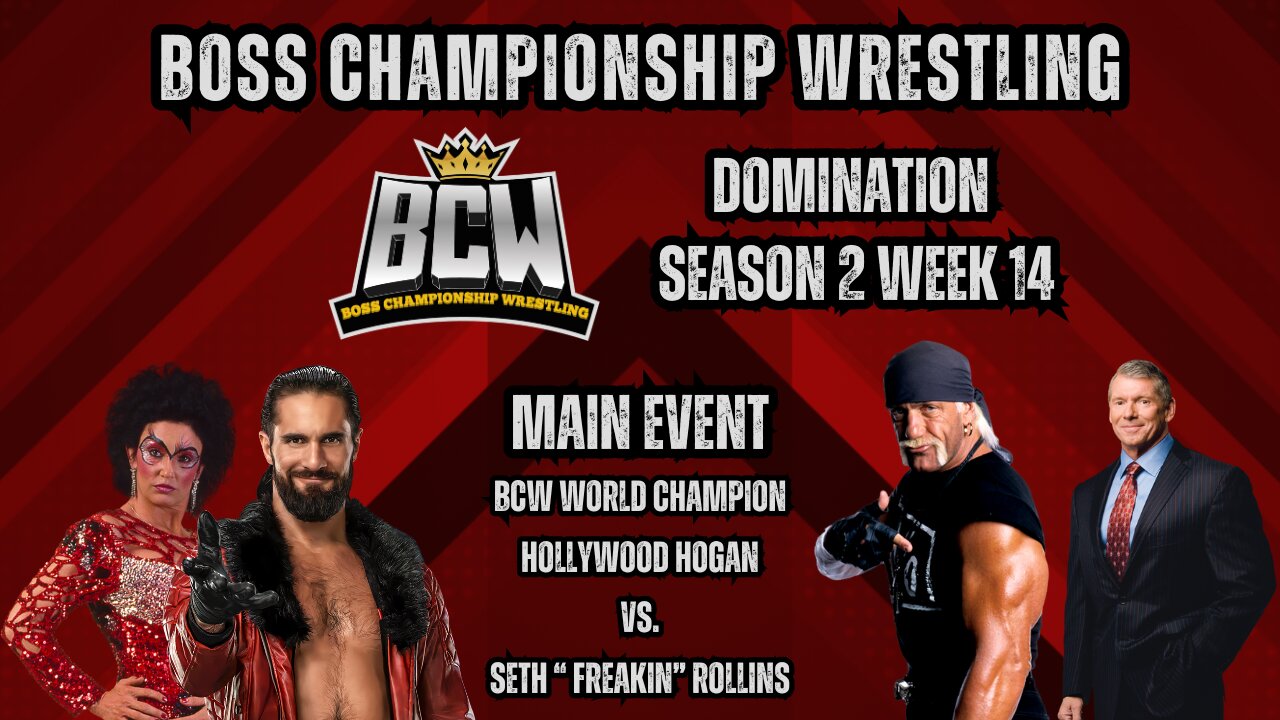 WWE 2K23: BOSS CHAMPIONSHIP WRESTLING l DOMINATION - SEASON 2 WEEK 14