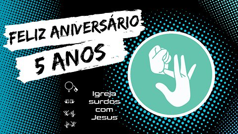 Feliz aniversário de 5 anos