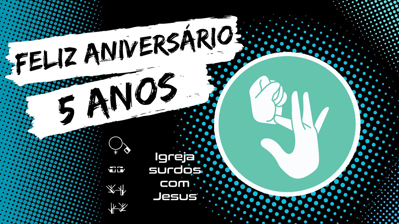 Feliz aniversário de 5 anos