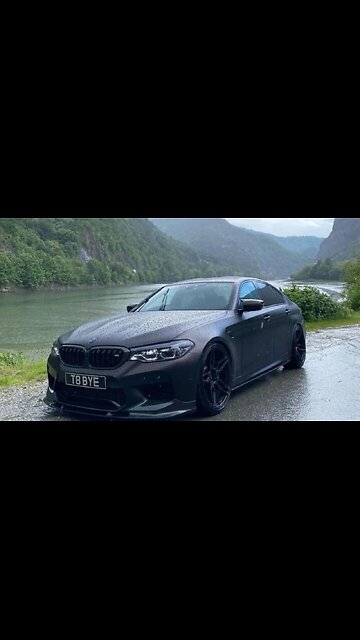 BMW M5 Competition With Andrew Tate