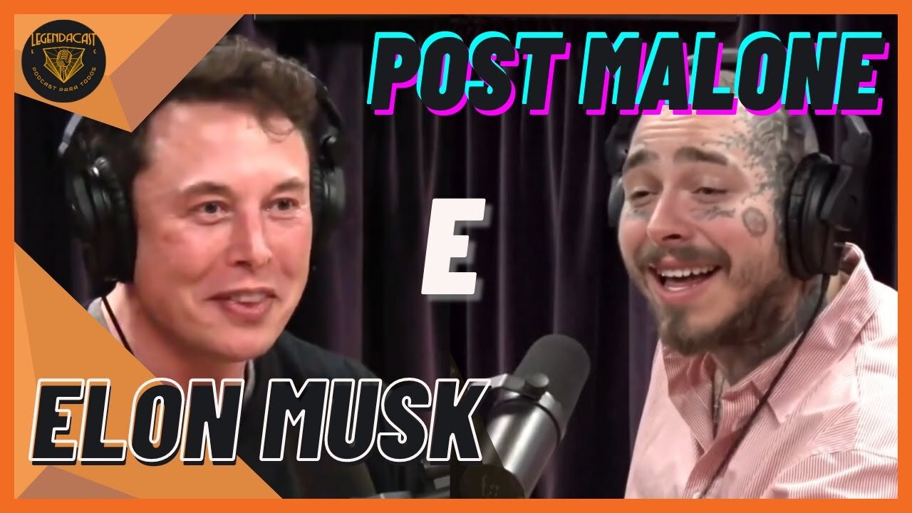 O ENCONTRO DE ELON MUSK E POST MALONE