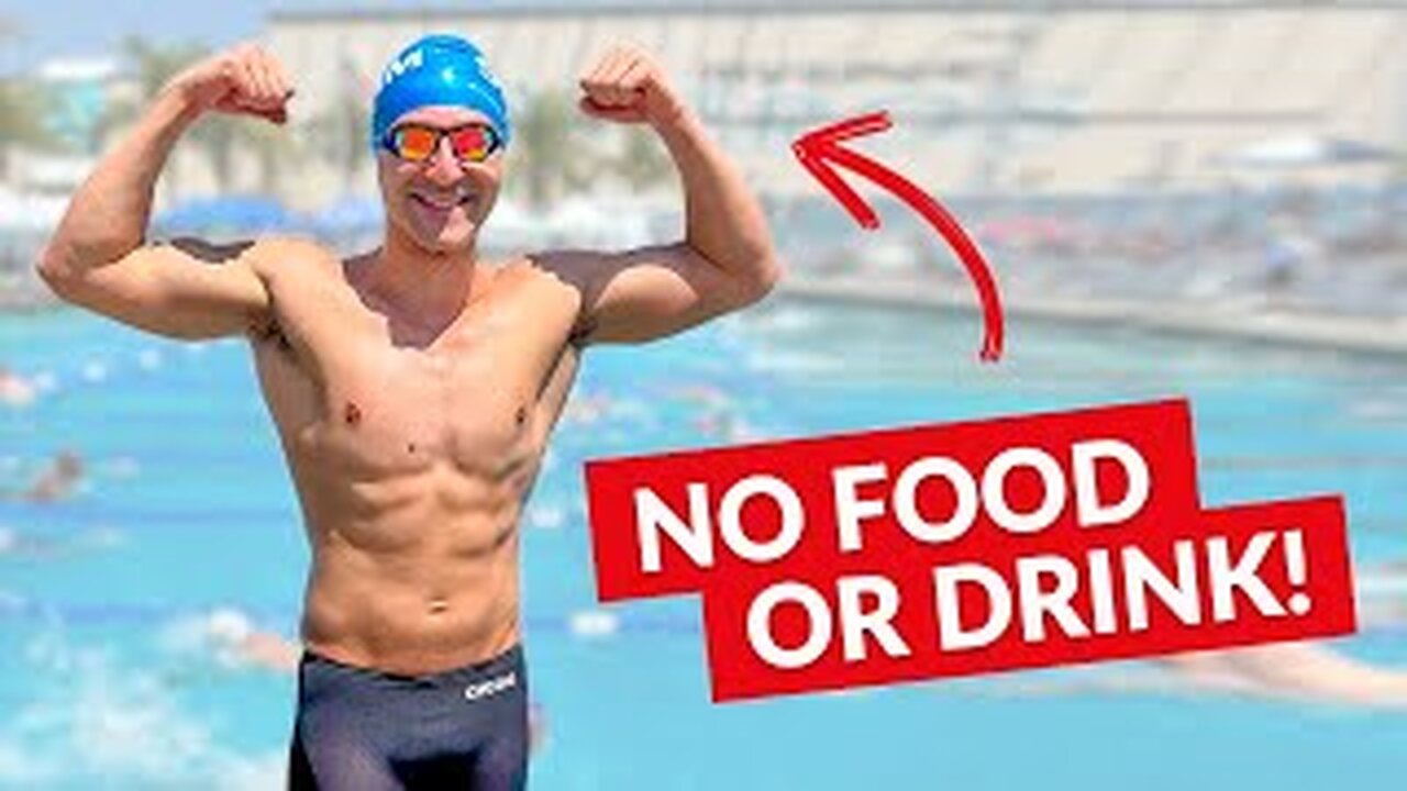 How I Swam Every Day For 30 Days While Fasting ||