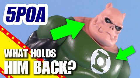 TWO THINGS I DISLIKE ABOUT KILOWOG! McFarlane Toys Super Powers Green Lantern Action Figure Review