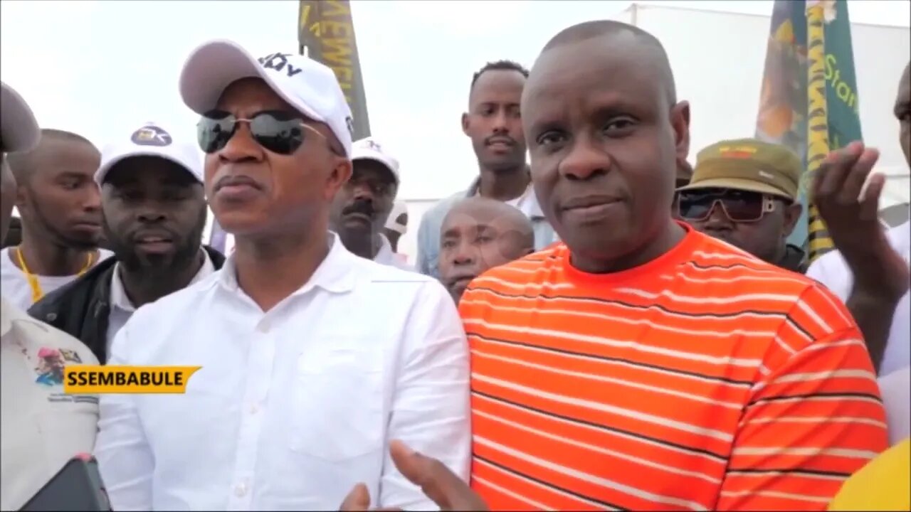 MUSIC STAR GRAVITY OMUTUJU EXCITES MK SUPPORTERS IN SSEMBABULE DISTRICT