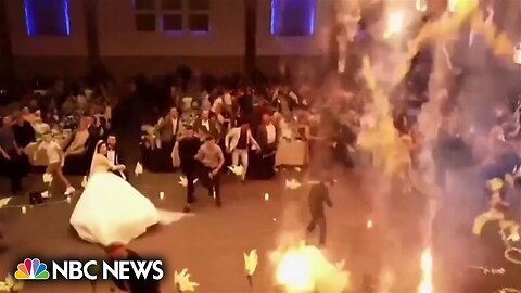 More than 90 people dead after Iraq wedding erupts in fire