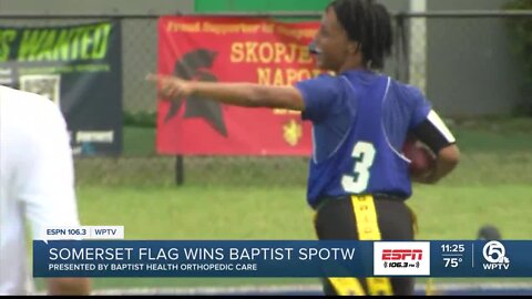 Somerset Canyons wins Baptist Performance of the Week