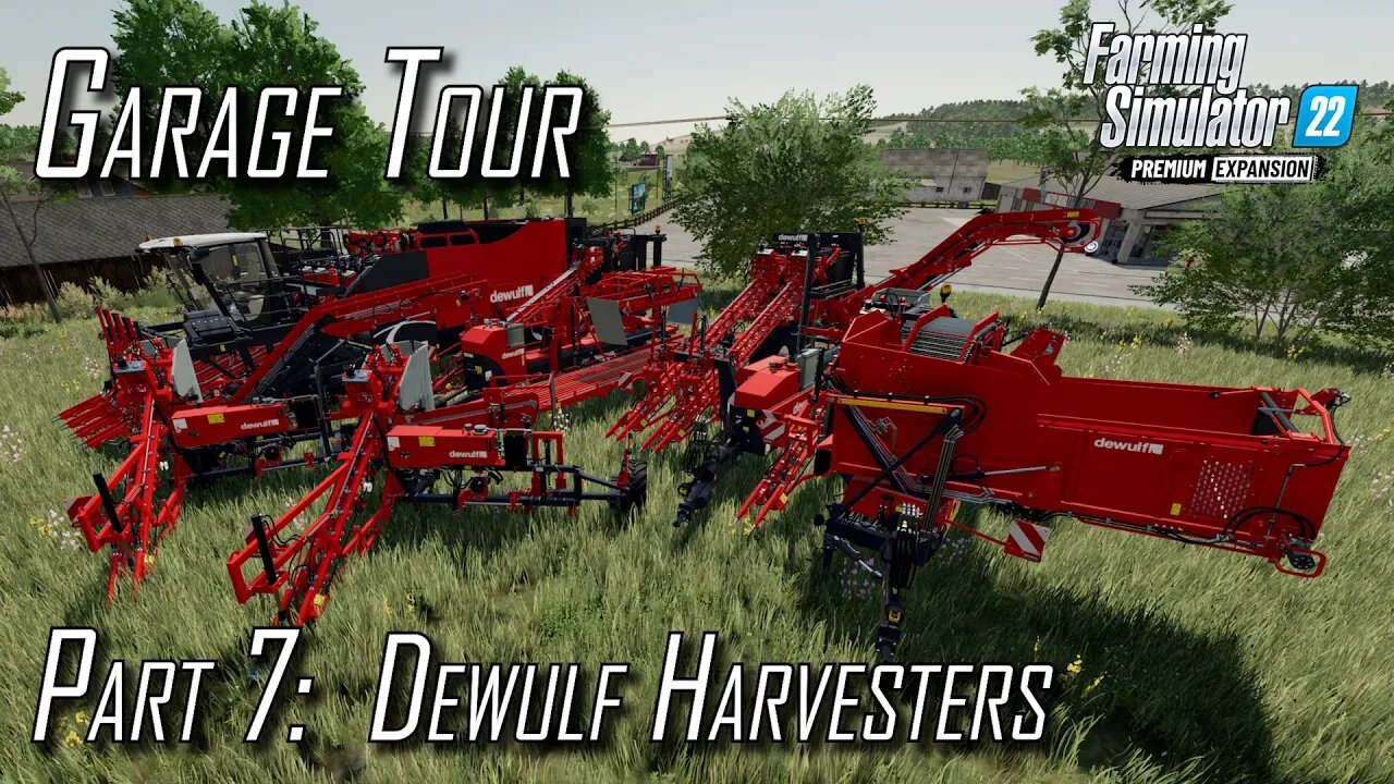 👨🏼‍🌾 Premium Expansion FS22👨🏼‍🌾 Garage Tour 👨🏼‍🌾 Carrot, Parsnip & Red Beet Harvesters