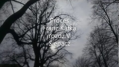 Proces - Franz Kafka rozdz.V Siepacz audiobook