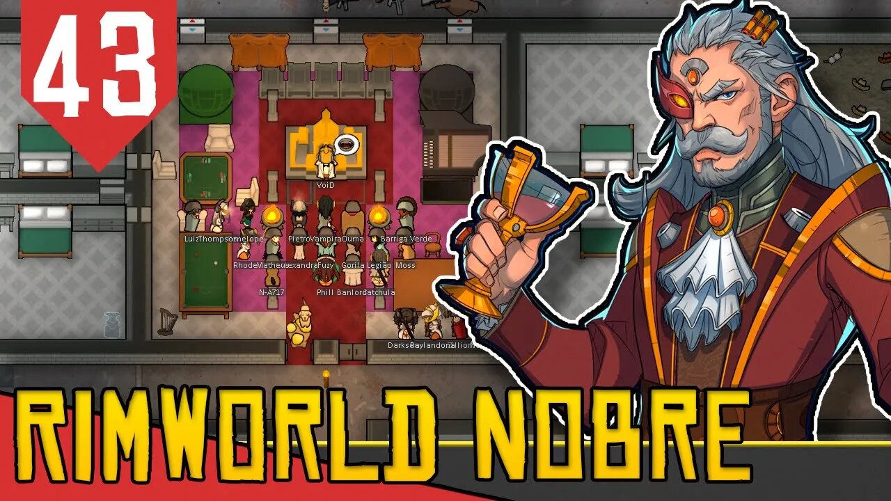 Entre Recompensas e TEKPIX - Rimworld Royalty Base Aberta #43 [Gameplay Português PT-BR]