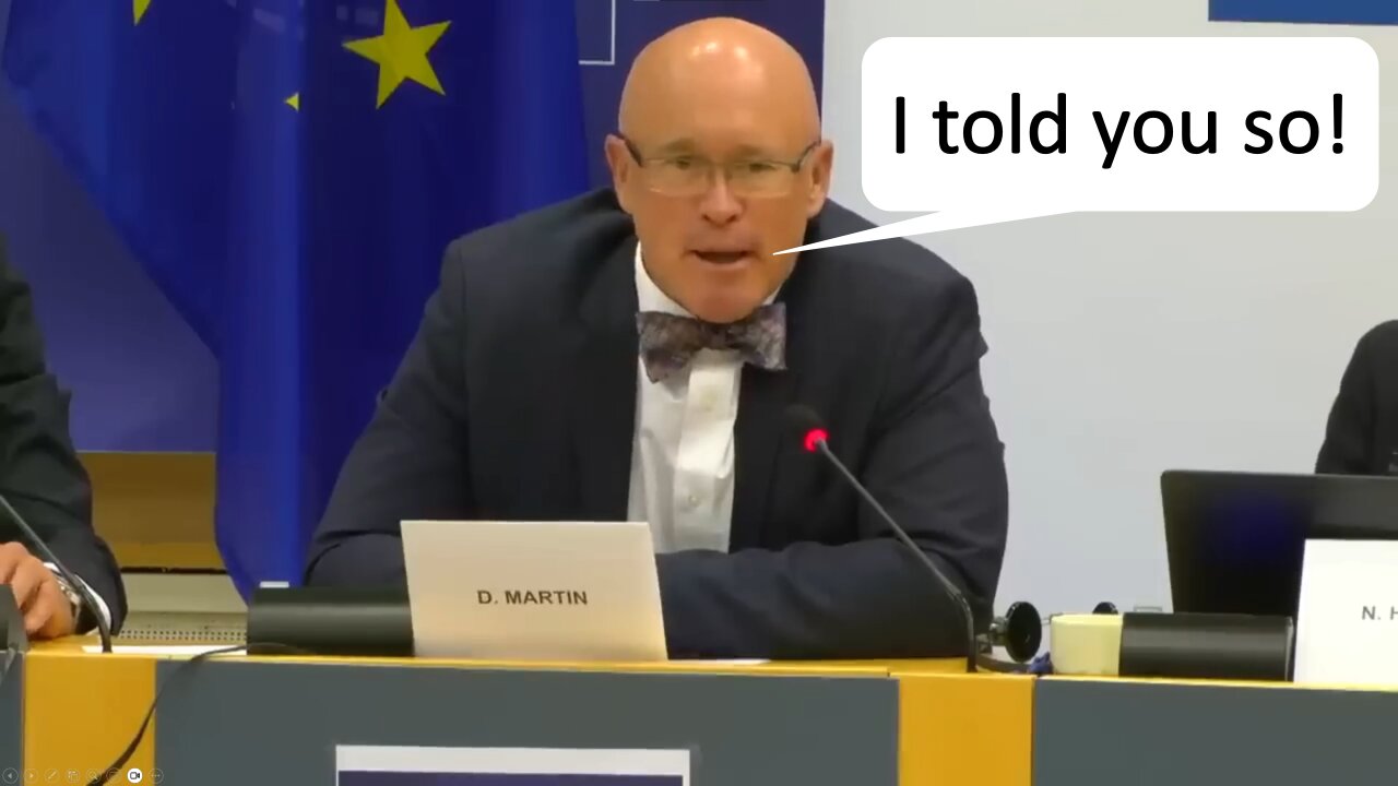 Dr. David Martin's Address at the International COVID Summit 3 - European Parliament