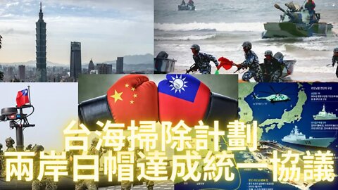 台海小規模戰鬥打掃深層zf，兩岸白帽達成統一協議