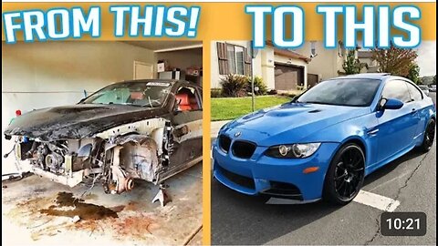 BUILDING AN M3 BMW IN 8 MINUTES!