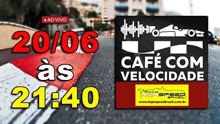 CAFÉ COM VELOCIDADE | Fórmula 1 - GP do Canadá 2022 | Ao Vivo