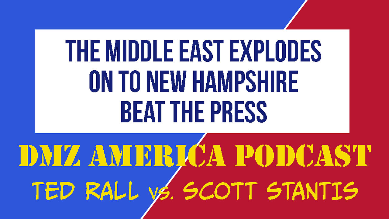 DMZ America Podcast Ep 132: Middle East War, Could Biden Lose NH?, Dead Trees Deader