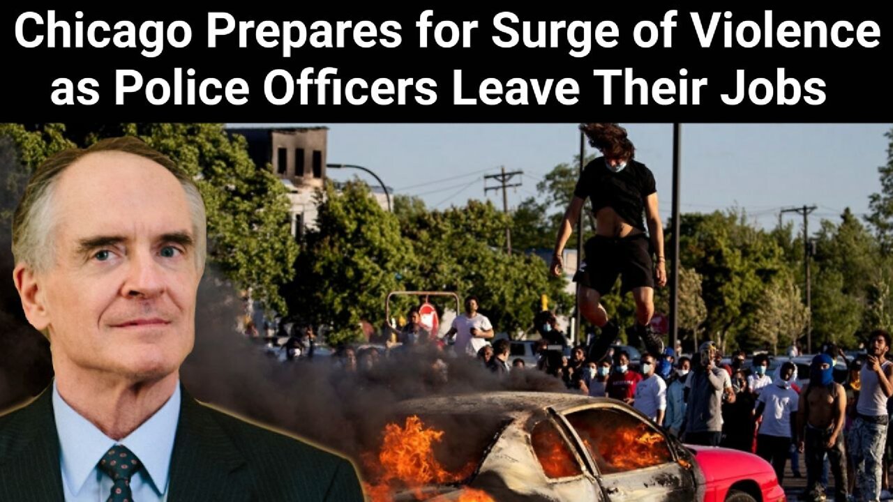 Jared Taylor || Chicago Prepares for Surge of Violence as Police Officers Leave Their Jobs