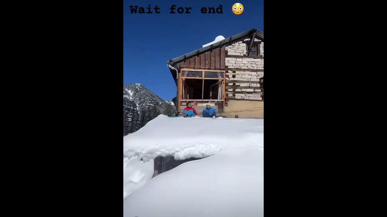 Snow sliding fun