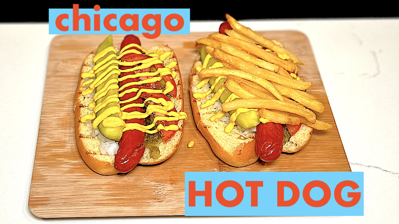 How to make Chicago style Hotdog