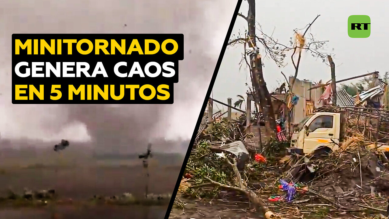 Al menos 5 muertos y más de 300 heridos por un minitornado en la India