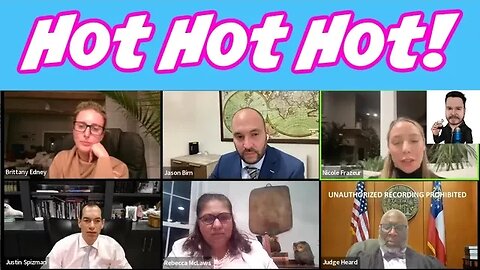 Contentious Hearing Turns Extra Spicy!