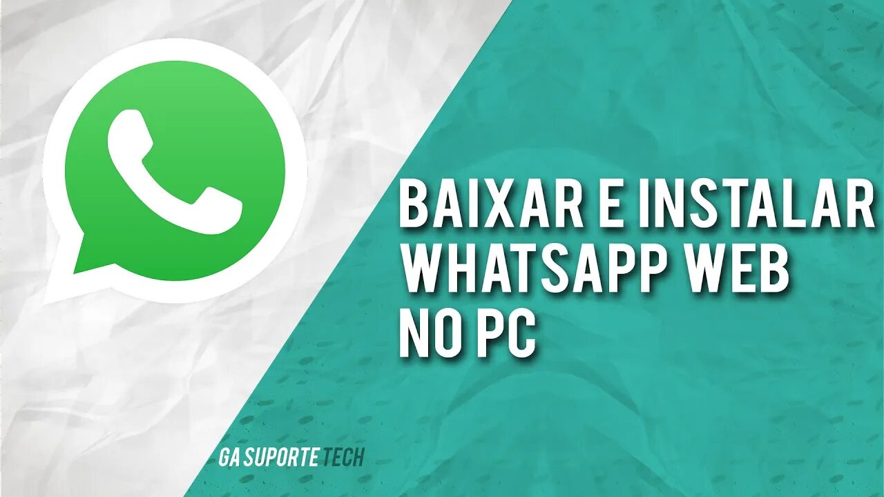 Como BAIXAR e INSTALAR o WhatsApp Web no PC