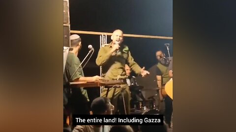 IDF Rabbi: “All the land is ours. Including Gaza. Including Lebanon”
