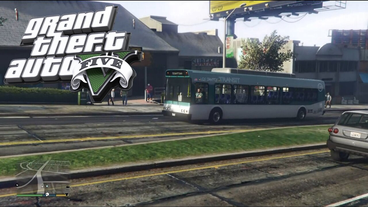 GTA 5 ULTIMATE BUS DRIVING SIMULATOR