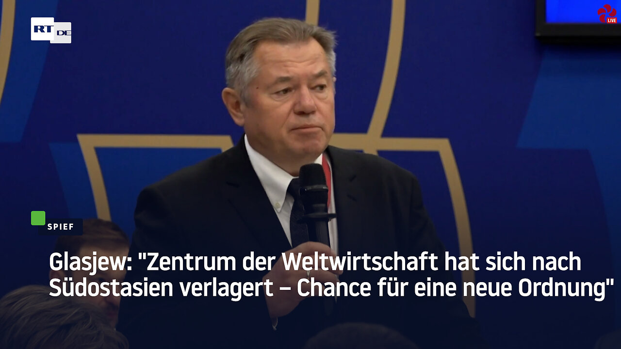 Wirtschaftszyklus: Glasjew prognostiziert Höhepunkt militärischer Konflikte