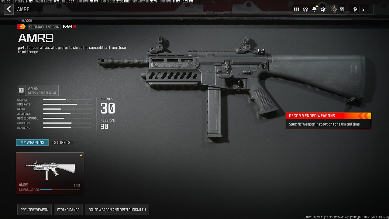 Join me as I level up my last SMG before Warzone 3 drops tomorrow